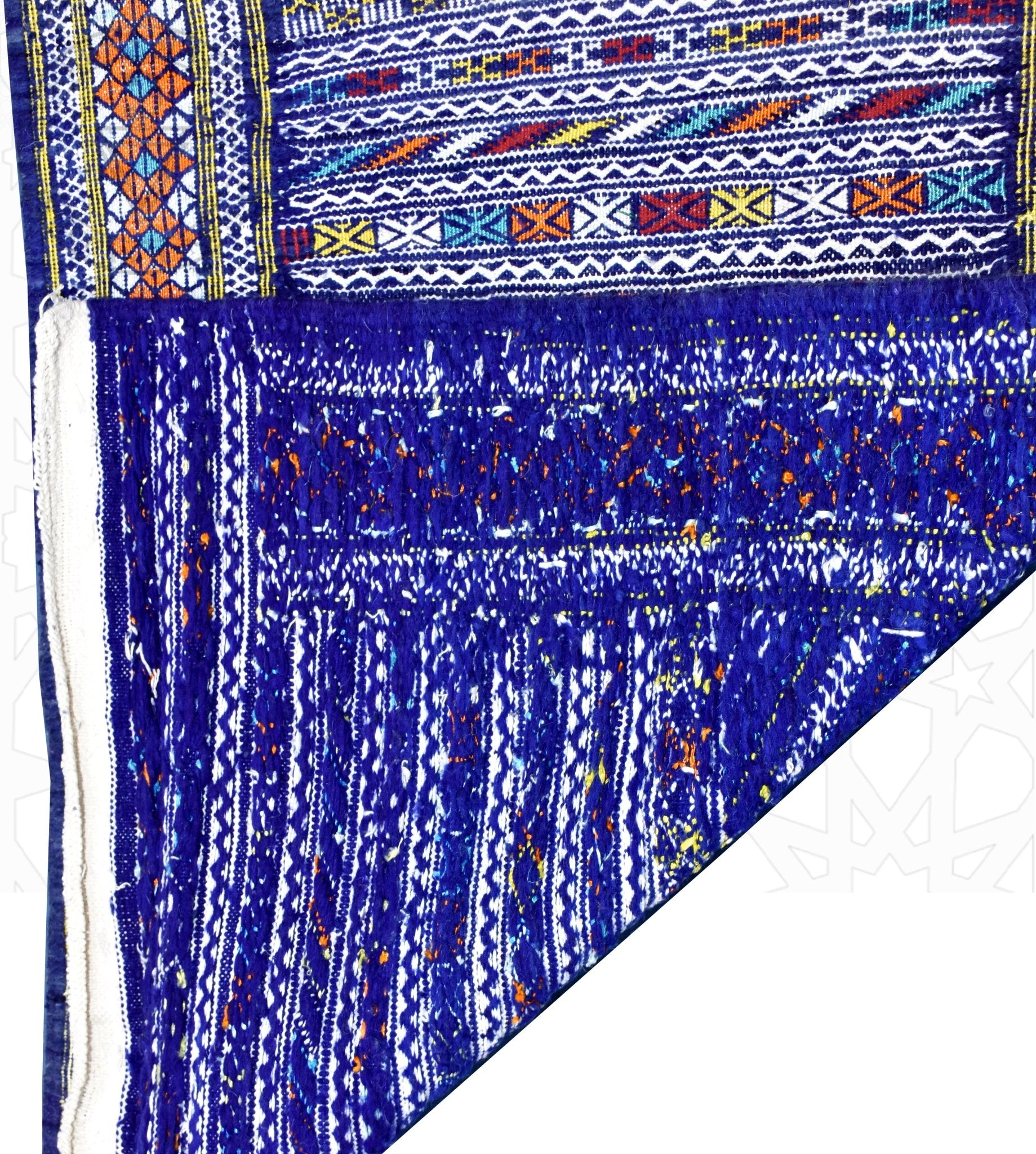 Taznakht Kilim flatweave runner Moroccan rug - 2.47 x 12.31 ft / 75 x 375 cm - Berbers Market