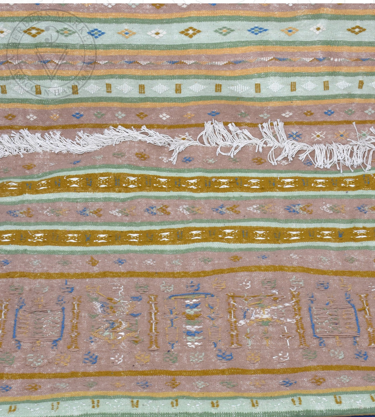 Taznakht Kilim flatweave runner Moroccan rug - 5.91 x 13.13 ft / 180 x 400 cm - Berbers Market